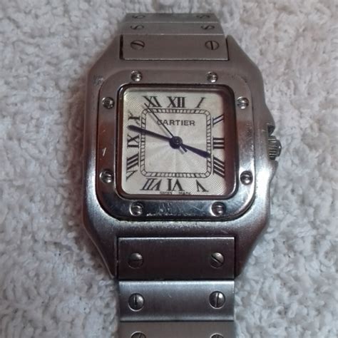 orologio vintage piccolo cartier argent plaque oro 20m|Cartier paris 925 argent price.